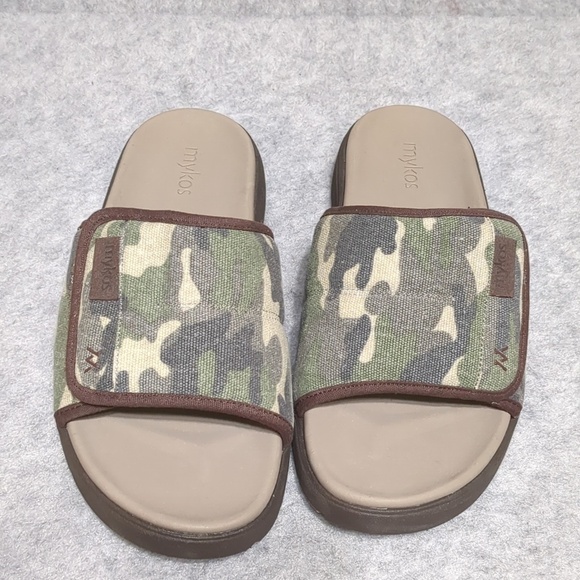 Mycos Gill Camo Men\'s Sandals Size 8 NWOT main image 9